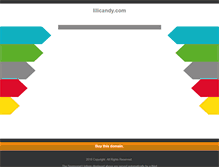 Tablet Screenshot of lilicandy.com